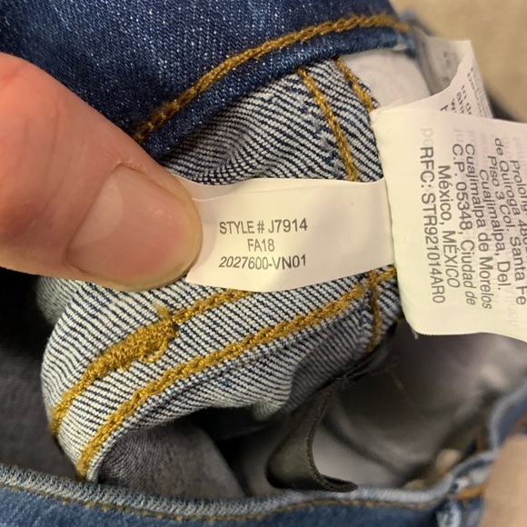 Madewell 10” High Rise Button-fly Skinny Jean - Picture 5 of 7